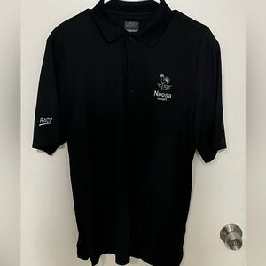 Greg Norman Collection Classic Black Polo